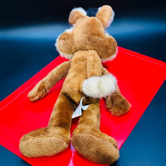1989 Warner Bros Looney Tunes WILE.E Coyote 18" Stuffed Plush, Retro Toy - Picture 5 of 10